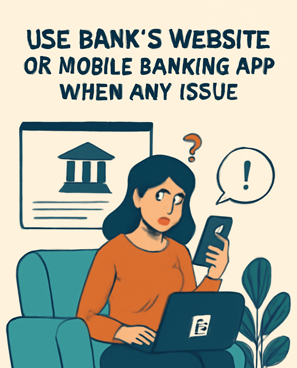 Online via Bank's Website or Mobile Banking App